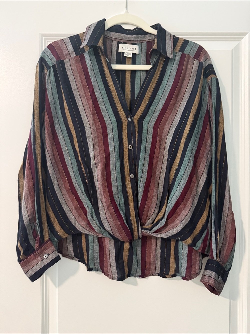 Velvet by Graham & Spencer blouse XS